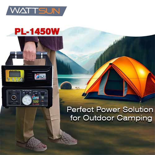 1450VA Solar  Inverter with In-Built Lithium Battery, PL-1450W